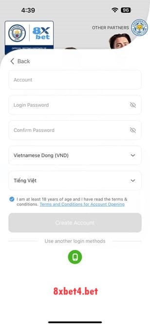 Điều khoản và điều kiện khi nhận ưu đãi đăng ký 8xbet – thưởng tân thủ 2026