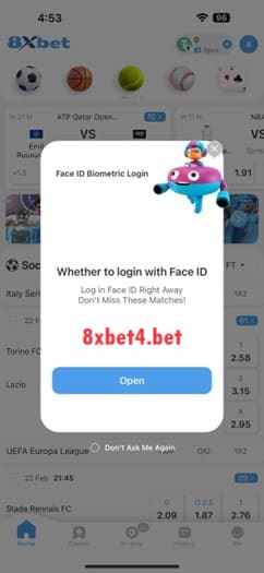 Cài đặt Face ID cho tài khoản 8xbet – bảo mật sinh trắc học sau khi đăng ký 8xbet